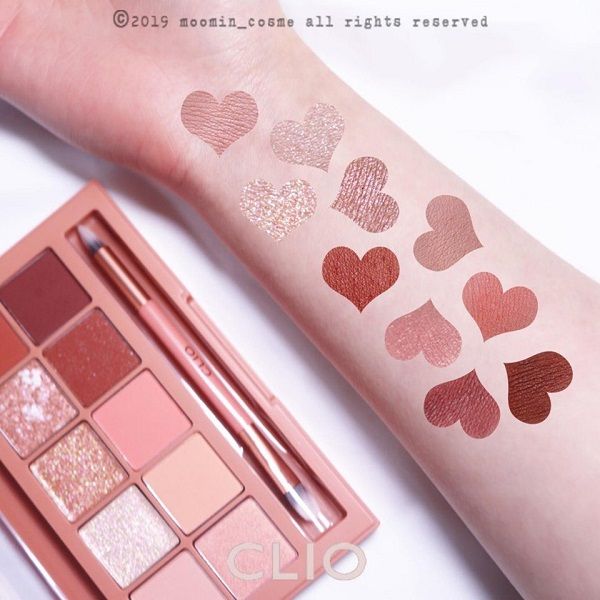 Bảng Phấn Mắt 10 Ô Clio Pro Eye Palette