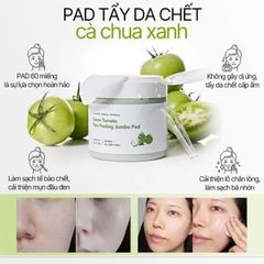 Tẩy Da Chết Sungboon Editor Green Tomato Pore Peeling Jumbo Pad 60 Miếng