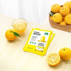 Mặt Nạ Some By Mi Làm Sáng Da Yuja Niacin Blemish Care Serum Mask