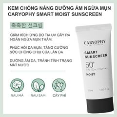 Kem Chống Nắng Caryophy Smart Moist Sunscreen SPF50+ PA++++ 50ml