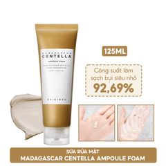 Sữa Rửa Mặt Cho Da Nhạy Cảm Skin1004 Madagascar Centella Ampoule Foam 125ml