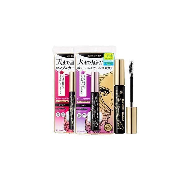 Chuốt Mi KISS ME Heroine Make Volume/Long Up Mascara Super Waterproof 6g