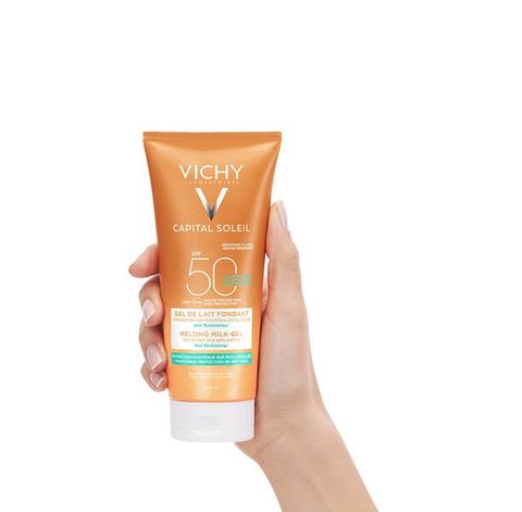 Kem Chống Nắng Dạng Gel Vichy Ideal Soleil Ultra-Melting Milk Gel SPF50 PA+++ 200ml