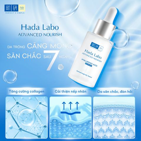 Tinh Chất Cấp Ẩm Phục Hồi Da Hada Labo Advanced Nourish Hyaluronic Acid Serum 30ml