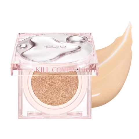 Phấn Nước Clio Kill Cover High Glow Cushion SPF50+ PA+++ 14g (Tặng kèm lõi)