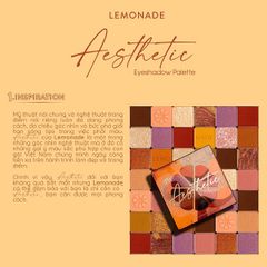 Bảng Phấn Mắt 16 Ô Lemonade Aesthetic Eyeshadow Palette 20.8g
