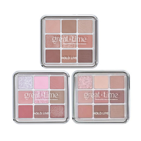 Phấn Mắt 9 Ô Hold Live Simple Specular Light Eyeshadow Palette 12.6g