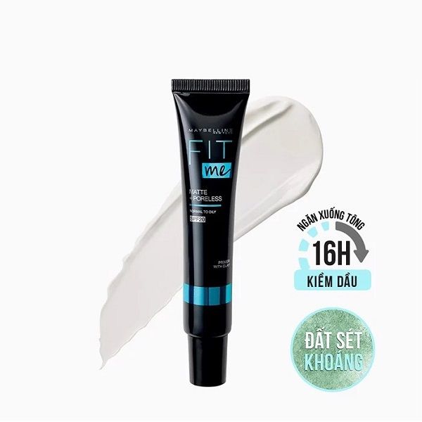 Kem Lót Kiềm Dầu Maybelline Fit Me Matte + Poreless Primer SPF20 30ml