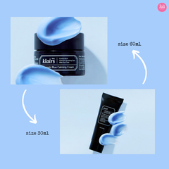 Kem Dưỡng Ẩm Làm Dịu Phục Hồi Da Ban Đêm Klairs Midnight Blue Calming Cream 30ml