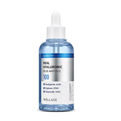 Tinh Chất Cấp Ẩm Phục Hồi Da Wellage Real Hyaluronic Blue Ampoule 75ml