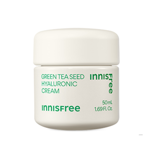 Kem Dưỡng Ẩm innisfree Green Tea Seed Hyaluronic Cream 50ml