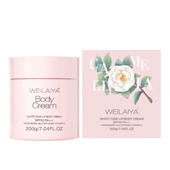 Kem Dưỡng Trắng Da Nâng Tông Weilaiya White Tone-Up Body Cream 200g