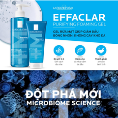 Gel Rửa Mặt Cho Da Dầu Nhạy Cảm La Roche-Posay Effaclar Purifying Foaming Gel For Oily Sensitive Skin