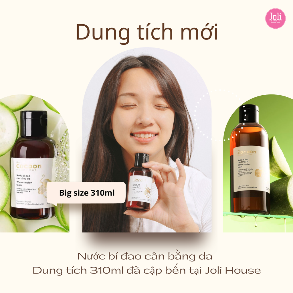 Nước Cân Bằng Chiết Xuất Bí Đao Cocoon Winter Melon Toner