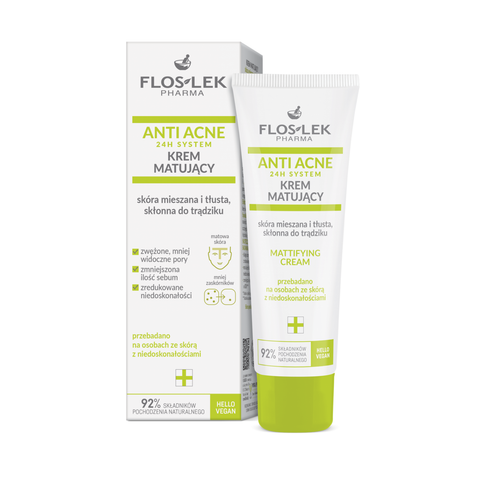 Kem Dưỡng Ẩm Kiểm Soát Dầu Floslek Pharma Anti Acne Mattifying Cream 50ml
