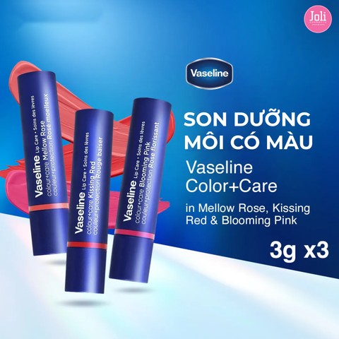 Son Dưỡng Môi Có Màu Vaseline Lip Care 3g