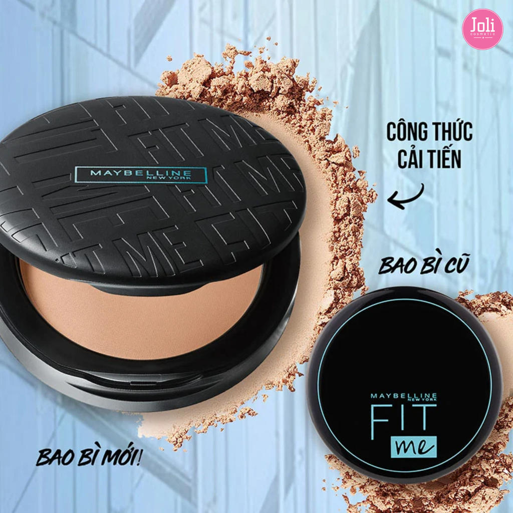 Phấn Nền Kiềm Dầu Maybelline Fit Me New York Compact 16H SPF32 PA+++