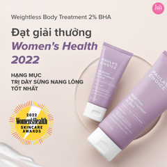 Kem Dưỡng Thể Giảm Viêm Lỗ Chân Lông Paula's Choice Weightless Body Treatment 2% BHA