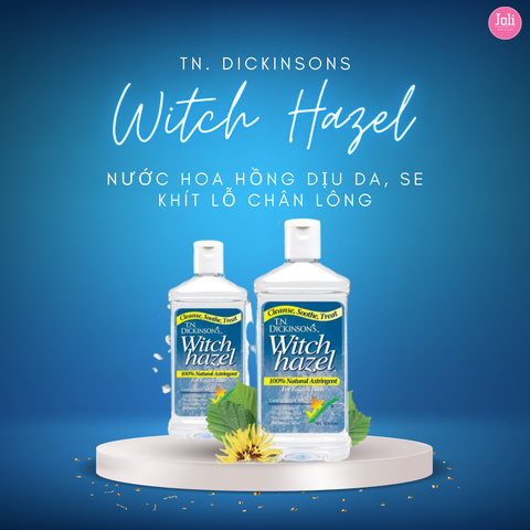 Nước Hoa Hồng Dickinson's Witch Hazel Natural Astringent Toner 473ml