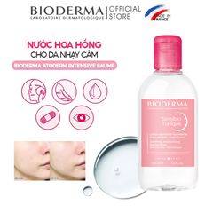 Nước Hoa Hồng Dành Cho Da Nhạy Cảm Bioderma Sensibio Tonique