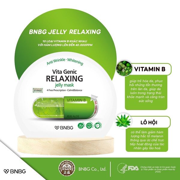 Mặt Nạ BNBG Vita Genic Jelly Mask