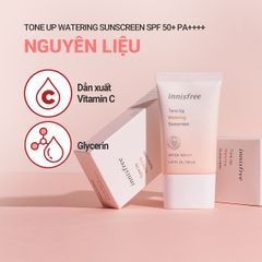 Kem Chống Nắng Innisfree Tone Up Watering Sunscreen SPF50+ PA++++ 50ml