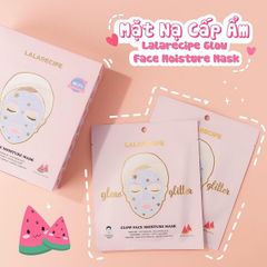 Mặt Nạ Dưỡng Ẩm Làm Căng Bóng Da Lalarecipe Glow Face Moisture Mask