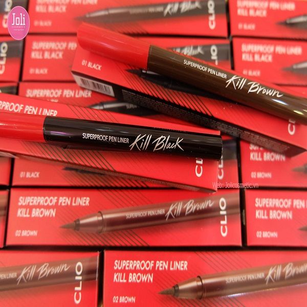 Bút Kẻ Mắt Clio Superproof Pen Liner Kill