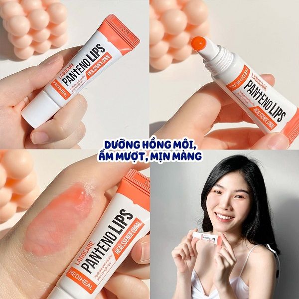 Gel Dưỡng Ẩm, Làm Hồng Môi Mediheal Labocare Pantenolips Healssence 10ml