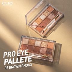 Bảng Phấn Mắt 10 Ô Clio Pro Eye Palette