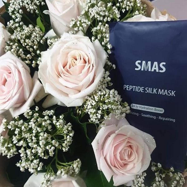 Mặt Nạ Cấp Ẩm Phục Hồi Da SMAS Peptide Silk Mask 24H Hydration Boost 25g