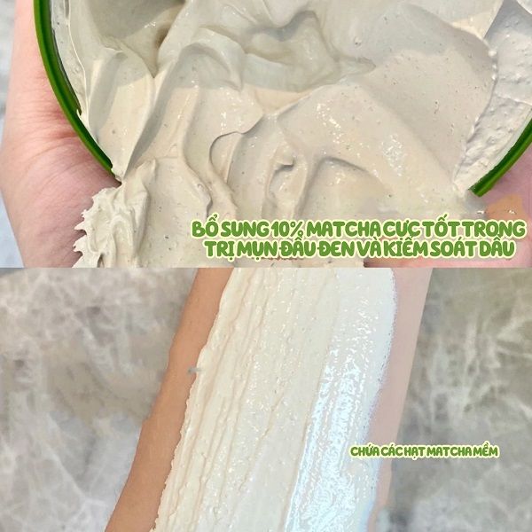 Mặt Nạ Đất Sét Some By Mi Làm Sạch Lỗ Chân Lông Super Matcha Pore Clean Clay Mask 100g