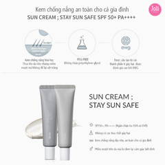 Kem Chống Nắng Dưỡng Ẩm Huxley Sun Cream Stay Sun Safe SPF50+ PA++++ 35ml
