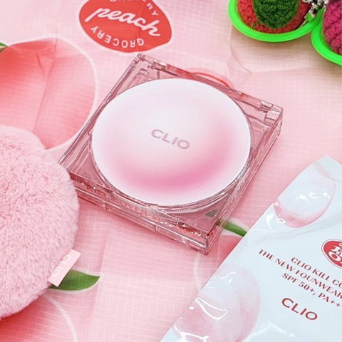 Phấn Nước Clio Kill Cover The New Founwear Cushion SPF50+ PA+++ (hộp hồng tặng kèm lõi)