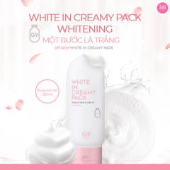 Kem Ủ Trắng Da Toàn Thân G9 Skin White In Creamy Pack 200ml