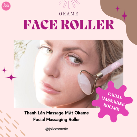 Thanh Lăn Massage Mặt Okame Facial Massaging Roller
