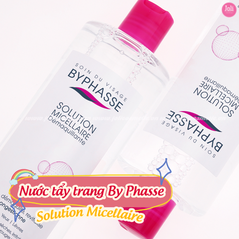 Nước Tẩy Trang Cho Mọi Loại Da Byphasse Solution Micerallaire Face 500ml