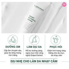 Kem Dưỡng Ẩm Phục Hồi Da & Ngừa Mụn Caryophy Smart Waterful Cream 40ml