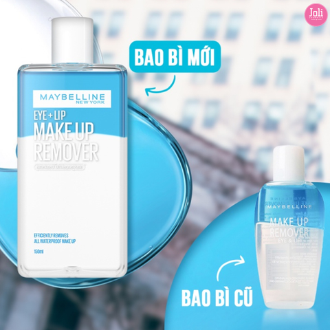 Nước Tẩy Trang Mắt Môi Maybelline Lip & Eyes Make Up Remover 40ml