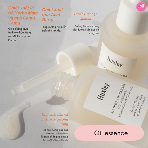 Bộ Sản Phẩm Dưỡng Da Chống Lão Hóa Mini Huxley Antioxidant Trio Set