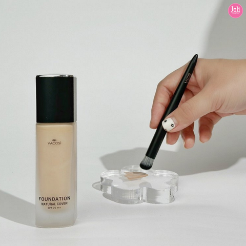 Cọ Che Khuyết Điểm & Tạo Khối Hình Xéo Bầu Vacosi F15 Round Concealer Brush