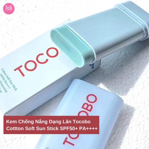 Kem Chống Nắng Dạng Lăn Tocobo Cottton Soft Sun Stick SPF50+ PA++++ 19g