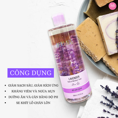 Nước Hoa Hồng Kháng Viêm Kiềm Dầu Derladie Lavender Natural Moisture Toner 500ml