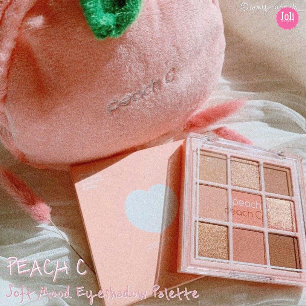 Bảng Phấn Mắt 9 Màu Peach C Soft Mood Eyeshadow Palette