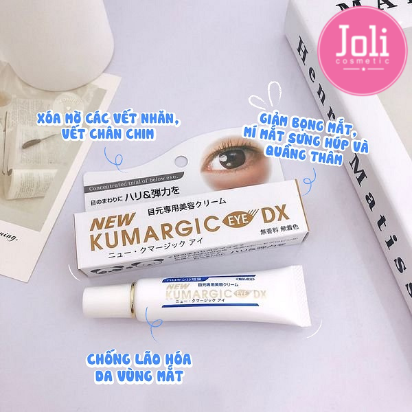 Kem Dưỡng Mắt Kumargic Giảm Quầng Thâm & Bọng Mắt Eye DX Cream 20g