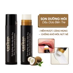 Son Dưỡng Dầu Dừa Bến Tre Cocoon Coconut Lip Balm 5g