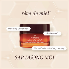 Sáp Dưỡng Cho Môi Nuxe Reve De Miel Honey Lip Balm 15g