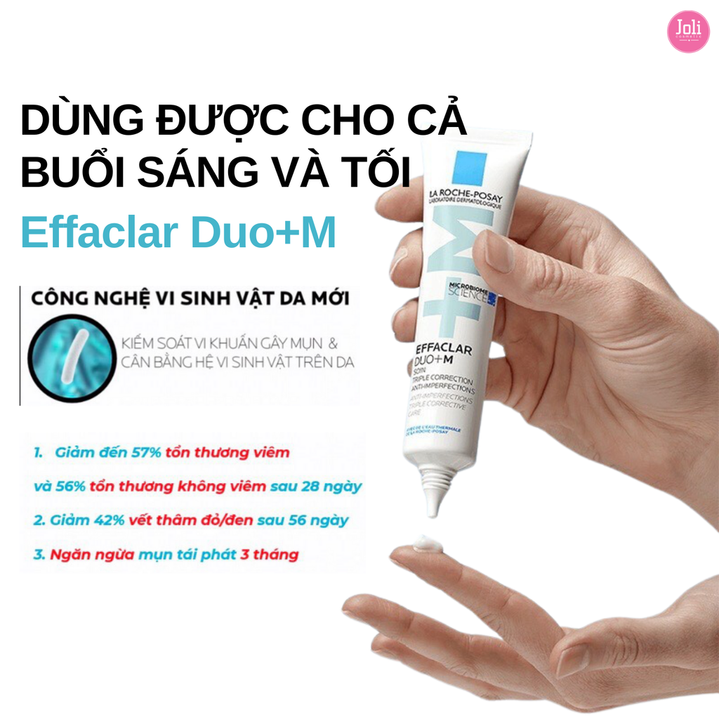 Kem Dưỡng Giảm Mụn La Roche-Posay Effaclar Duo+M 40ml