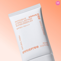 Kem Chống Nắng Cho Da Dầu Hỗn Hợp innisfree Long Lasting Sunscreen Ex SPF50+ PA++++ 60ml