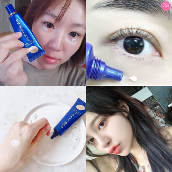 Kem Dưỡng Ngăn Ngừa Lão Hóa Giảm Thâm Bọng Mắt Meishoku Placenta Medicated Whitening Anti-wrinkle Eye Cream 30g